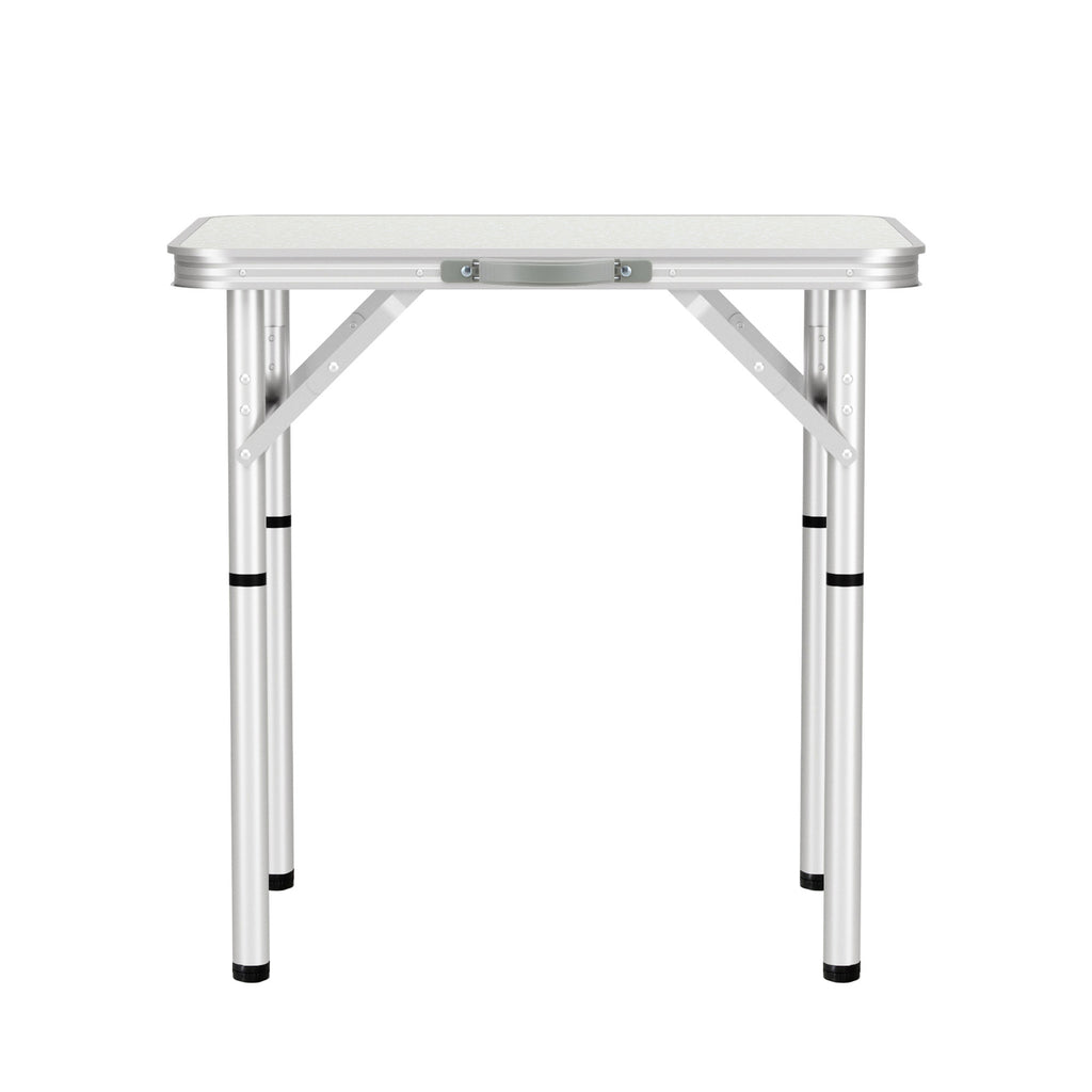 Weisshorn Folding Camping Table 60CM Adjustable Portable Outdoor Picnic Desk