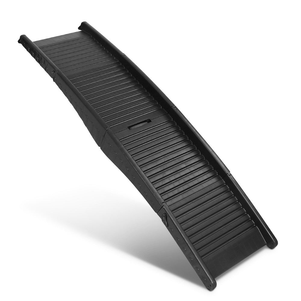 Black i.Pet foldable dog ramp for cars and SUVs