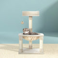 Cat Tree and Scratching Tower 69cm – Beige