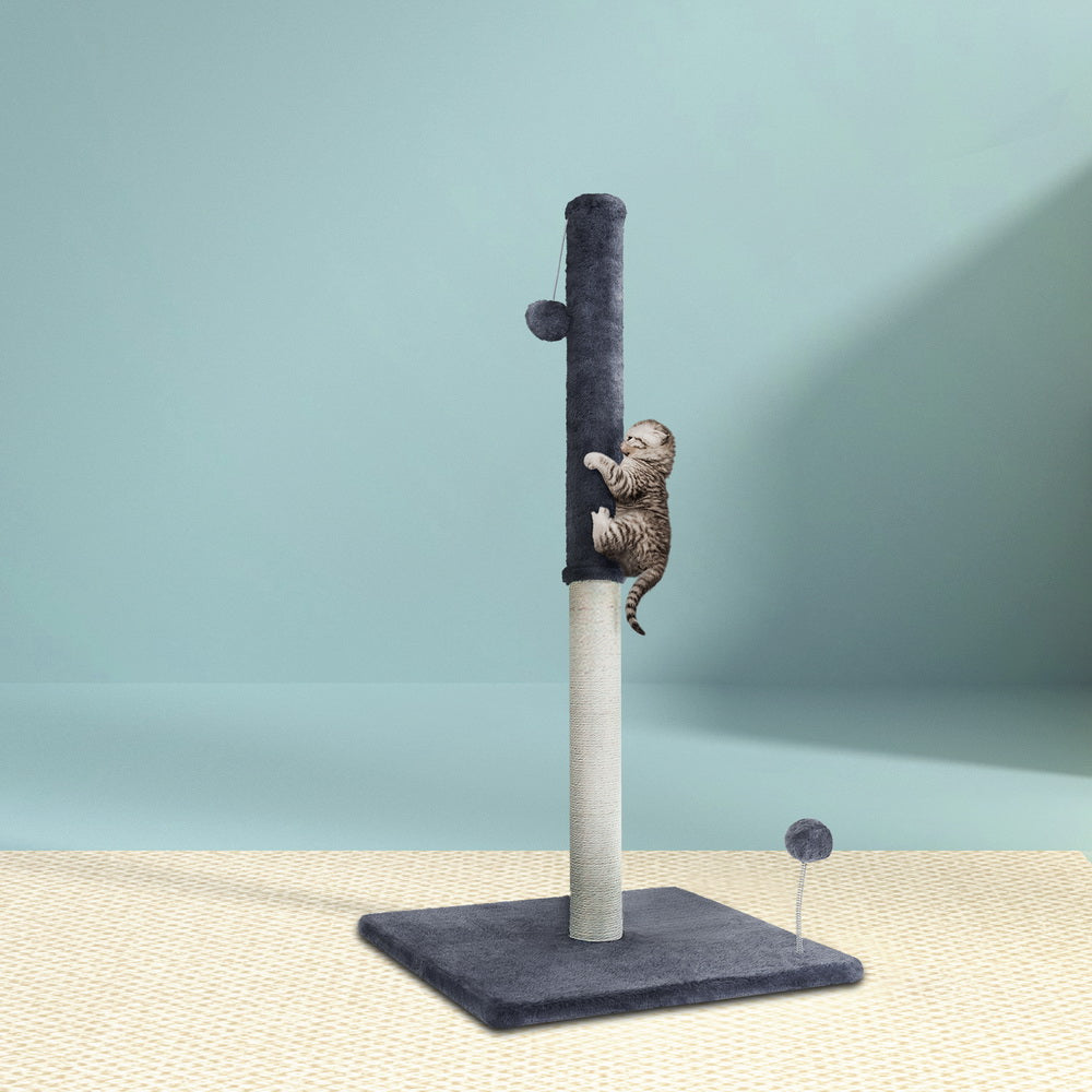 Cat Tree and Scratching Tower 105cm – Grey