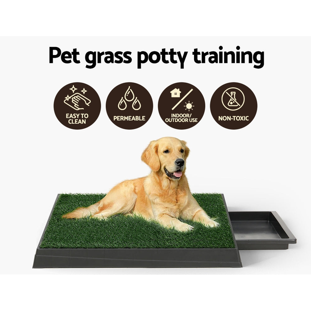 Portable Grass Dog Toilet Training Tray