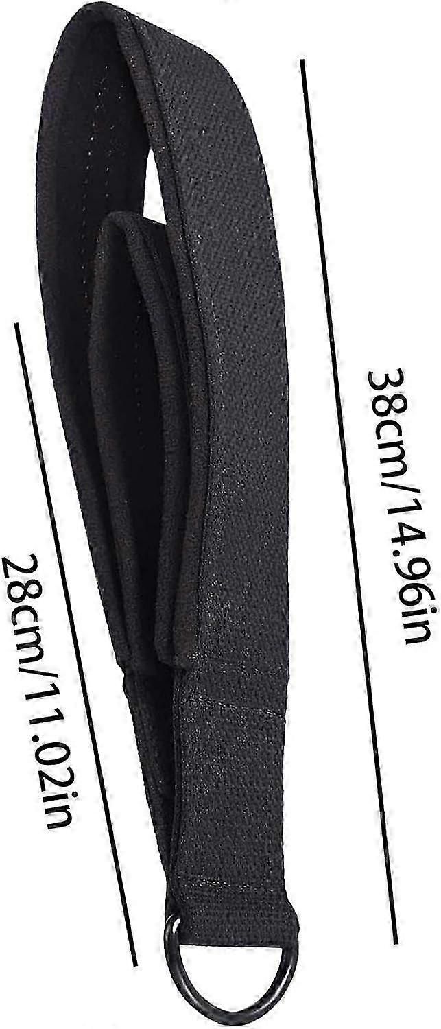 Yoga Stretch Strap with Loops 2 Pieces Pilates Yoga Double Loop Strap
