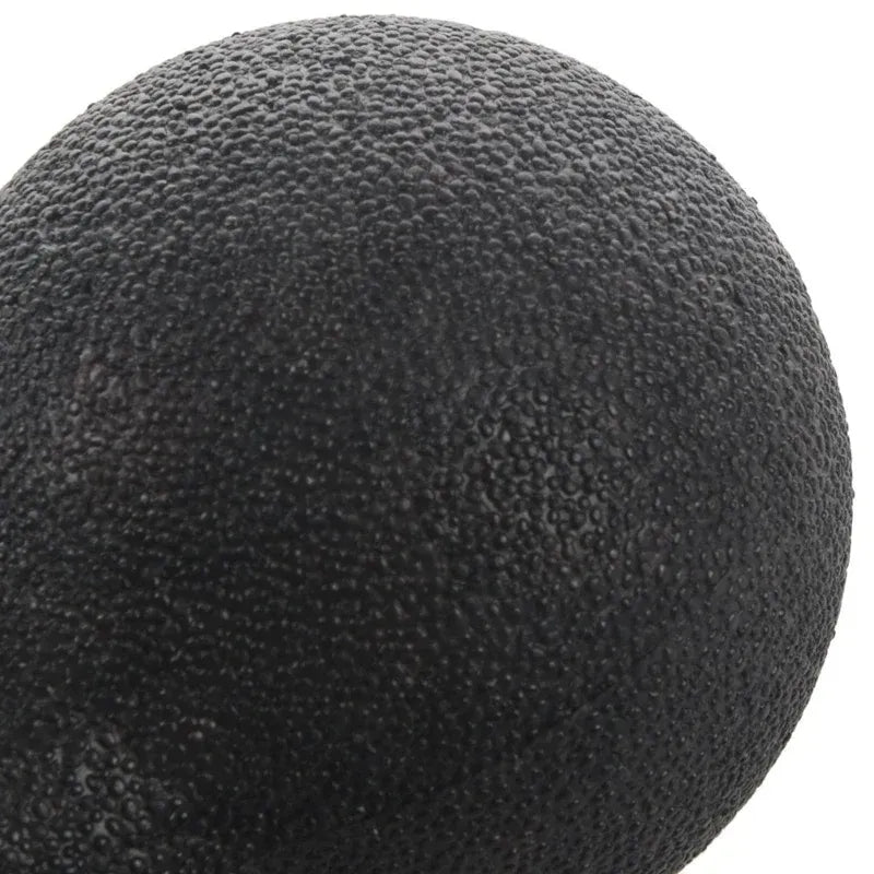 3X Fitness Peanut Massage Ball Fascia Massager Roller Pilates Yoga Gym Exercise Equipment - Black