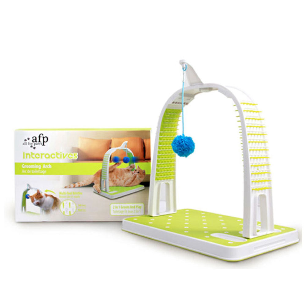 Cat Grooming Arch and Scratcher