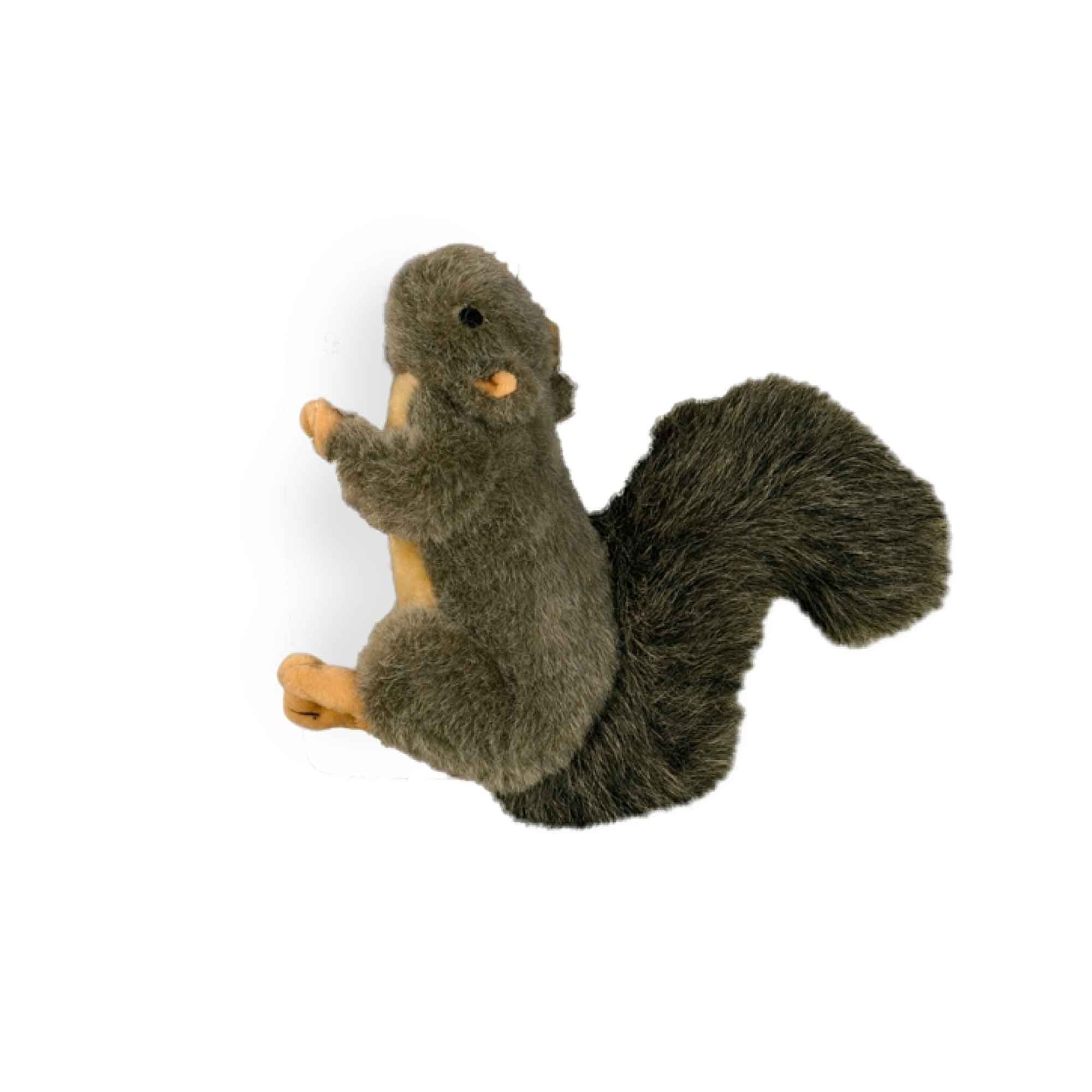 Squeaky Squirrel Plush Dog Toy