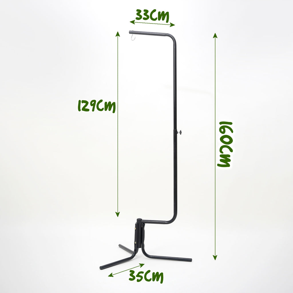 Bird Cage Hanger Stand 160cm – Black