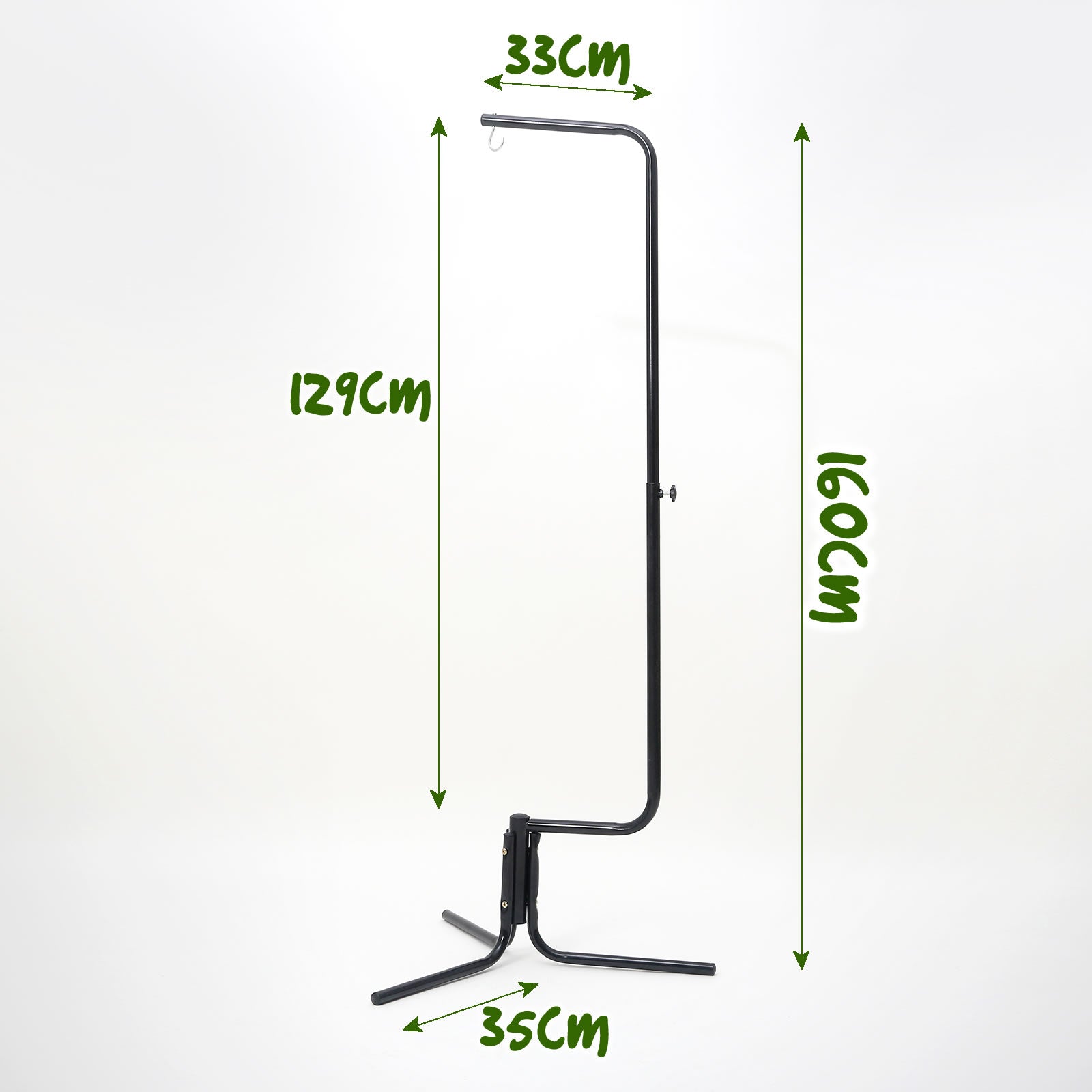 Bird Cage Hanger Stand 160cm – Black