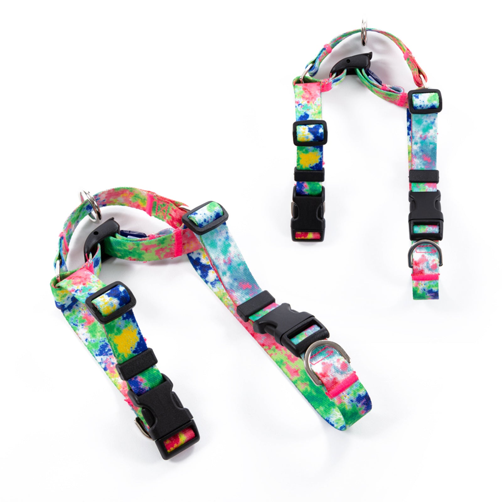 Double-Lined Dog Harness – Medium Sweet Green