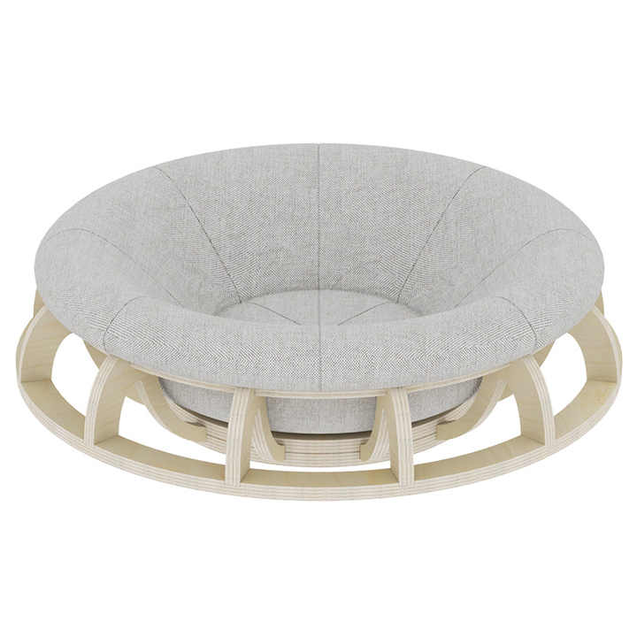 Timber Cat Nest Bed – Play, Scratch & Sleep in One